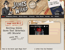 Tablet Screenshot of jameswand.org